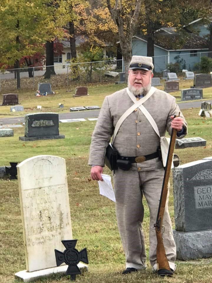 Cemetery reenactment