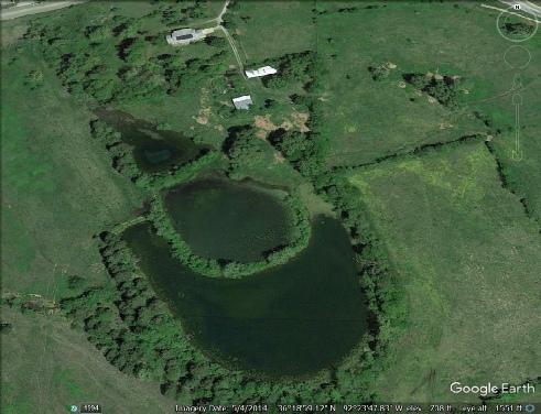 Aerial view of McCabe Park