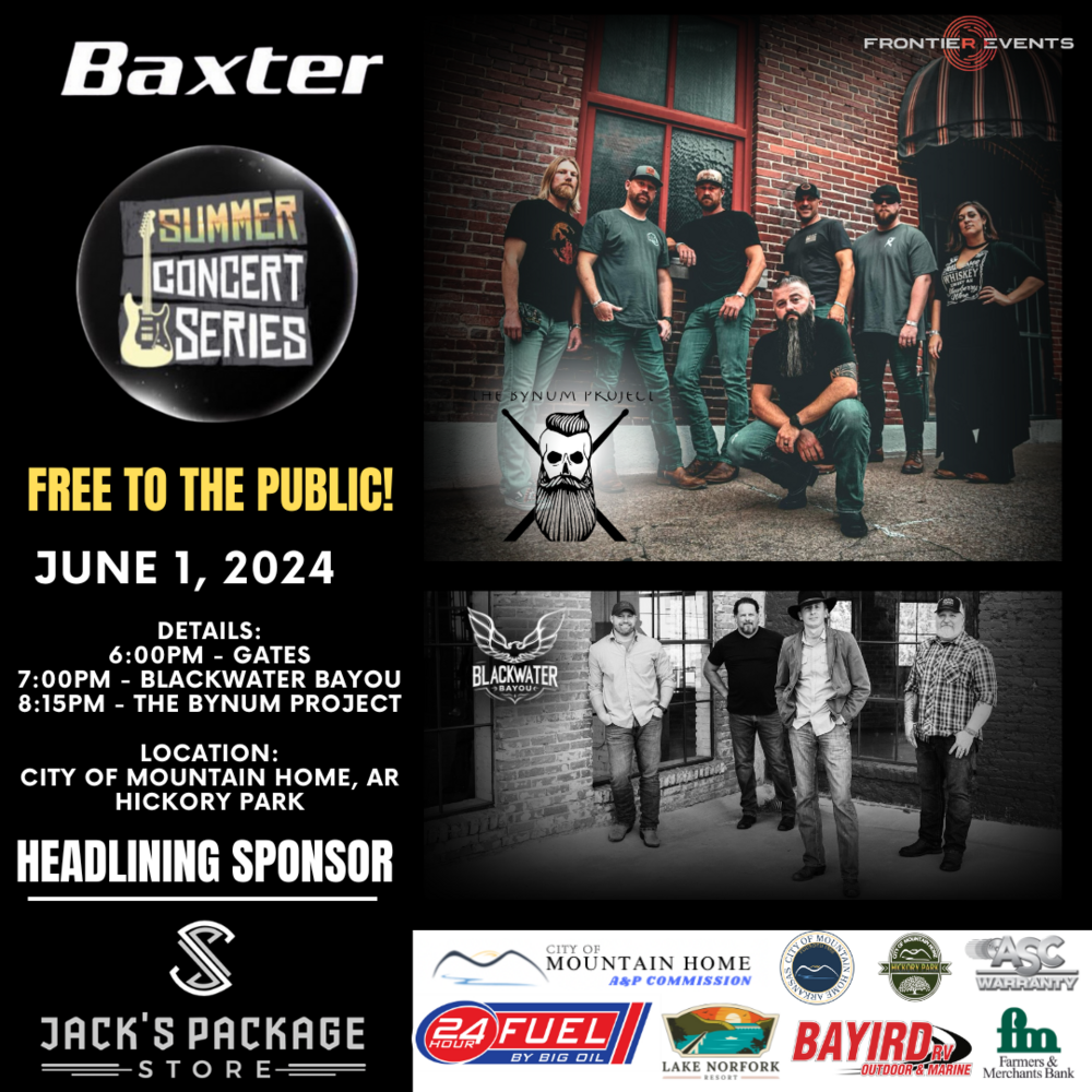 June 1st Concert Poster