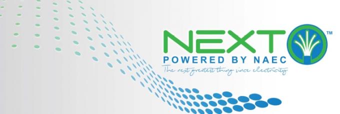 Click here to go to NEXT, Powered by NAEC website