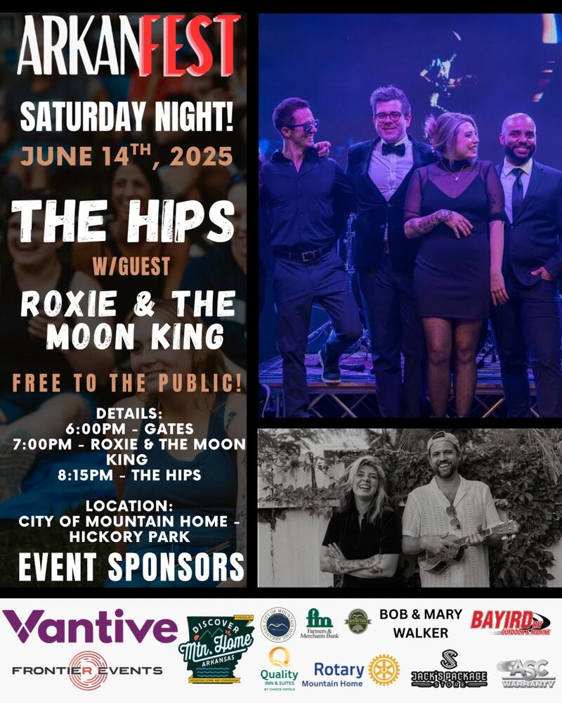 June 14th ArkanFest flyer