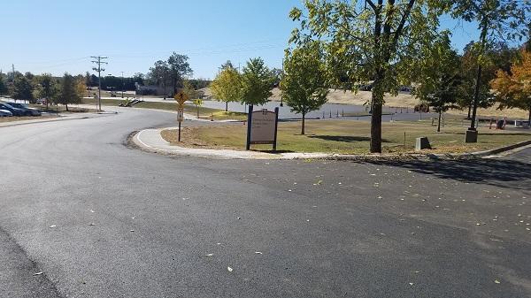 Long Street near BRMC parking lot - completed