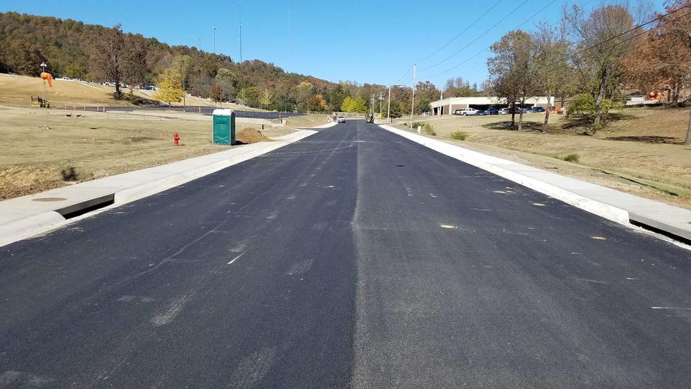 Long Street at Burnett Drive - completed