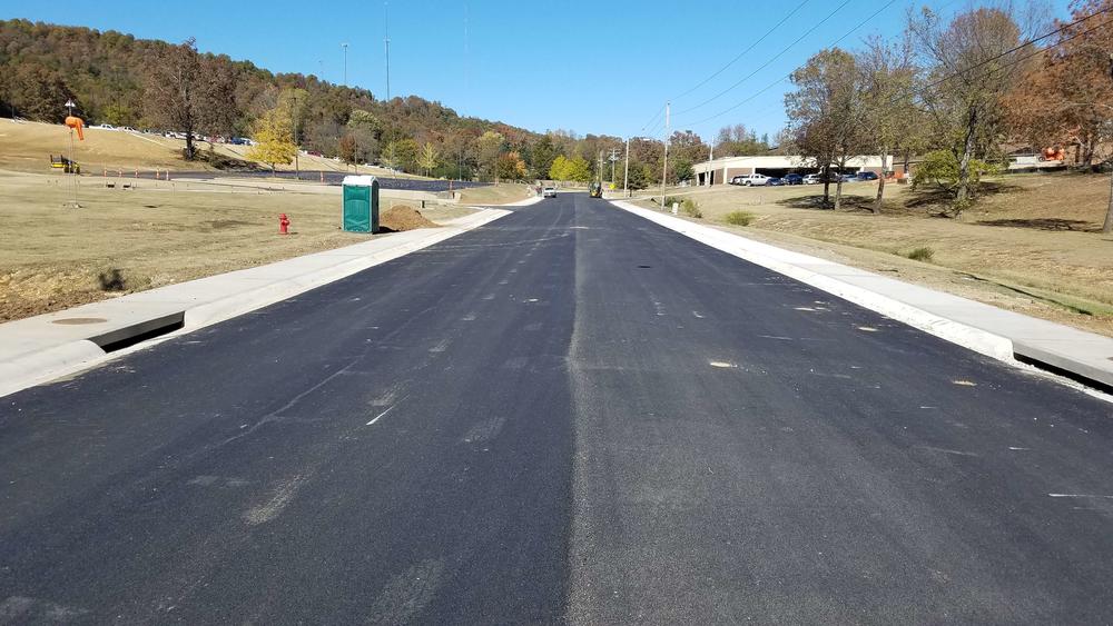 Long Street at Burnett Drive - completed