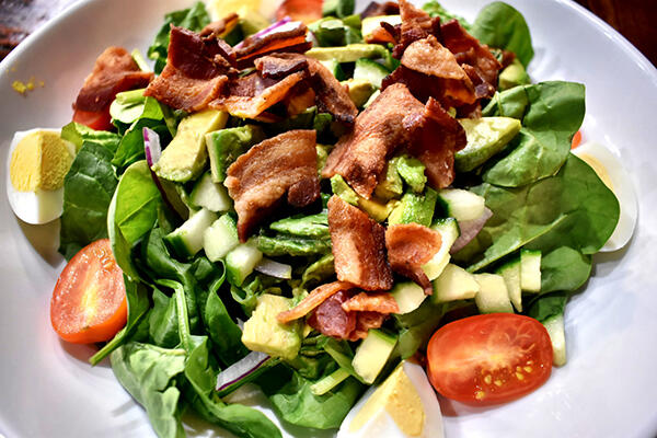 Chop-Salad in a bowl