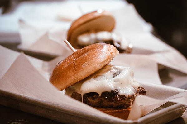 Mushroom-Swiss-Burger