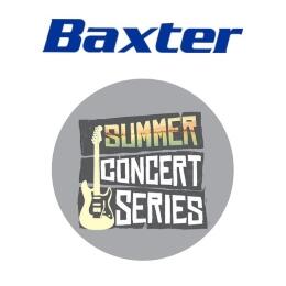 Baxter and Summer Concert Series logos
