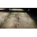 Drone view of children playing soccer