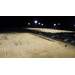 Drone view of children playing soccer