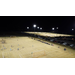 Drone view of children playing soccer