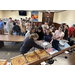 GAPP students enjoying pizza and cake
